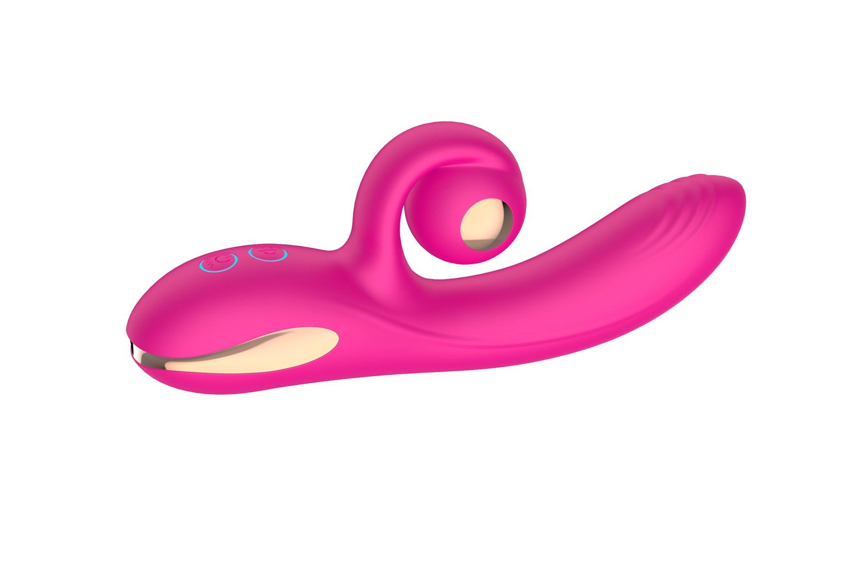 Vibrator drăguț din silicon violet, rezistent la apă, din seria B, cu aspect de iepuraș