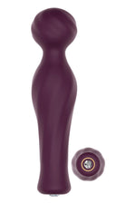 Baghetă magică Dream Toys Essentials cu USB, masaj din silicon, 16,5 cm