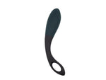 Vibrator pentru punctul G Alive Black Heart din silicon, turcoaz, 17 cm