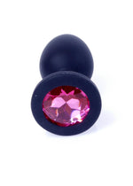 Bijuterii anale din silicon MyLove Toys, negre, mici, 7 cm