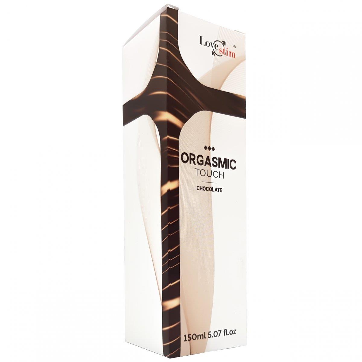 Ulei de masaj cu ciocolată LoveStim Orgasmic Touch 150 ml