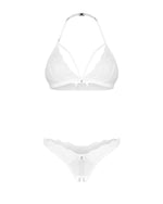 Set de lenjerie erotică Weddya Obsessive din 3 piese 2XL/3XL