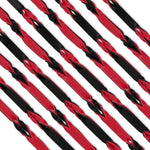 Bici EasyToys din piele ecologică, roșu, negru, 64 cm