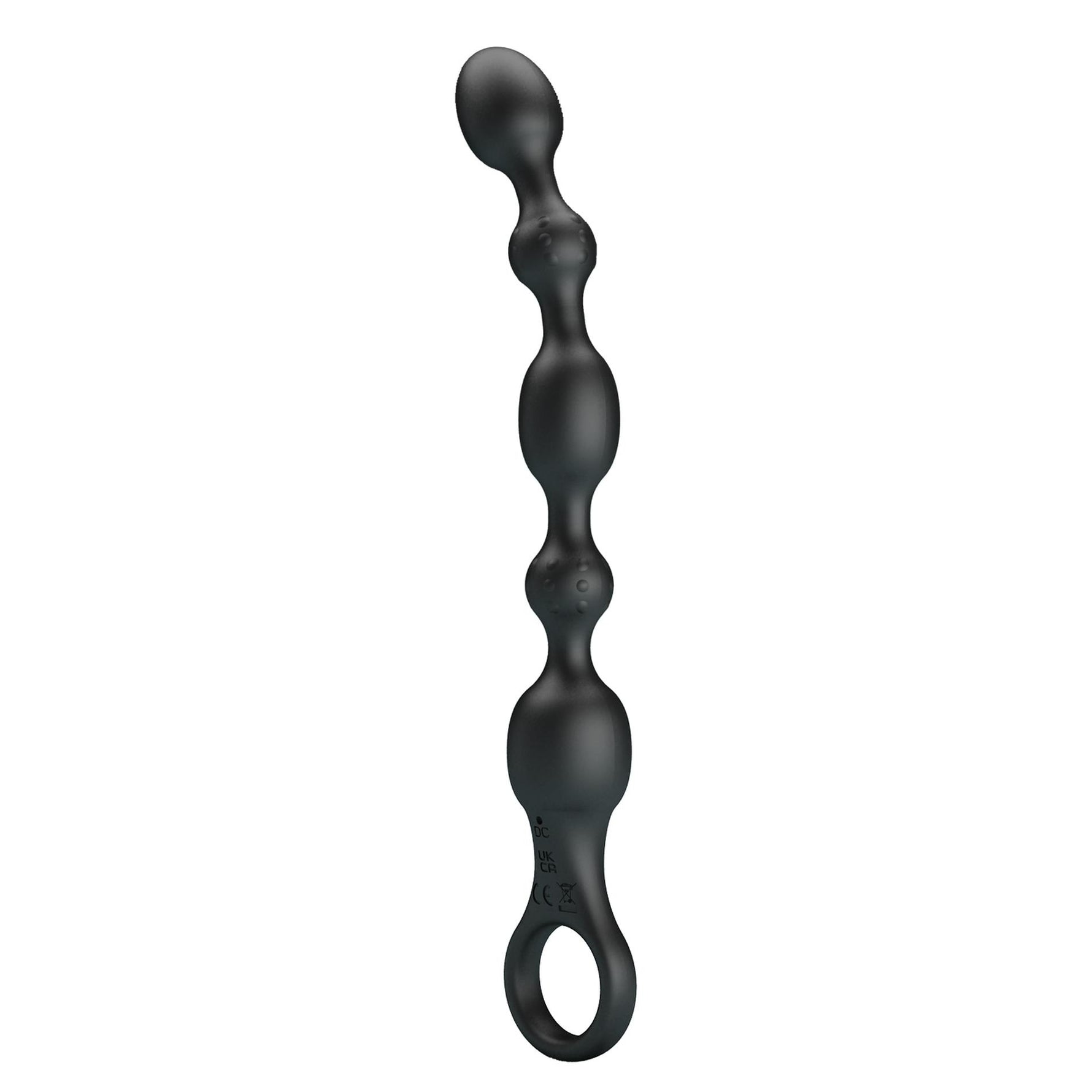 Vibrator anal cu perle din silicon Pretty Love Van, 10 moduri, USB