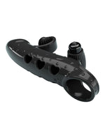 Extensor vibrant pentru penis Romance, negru, realist