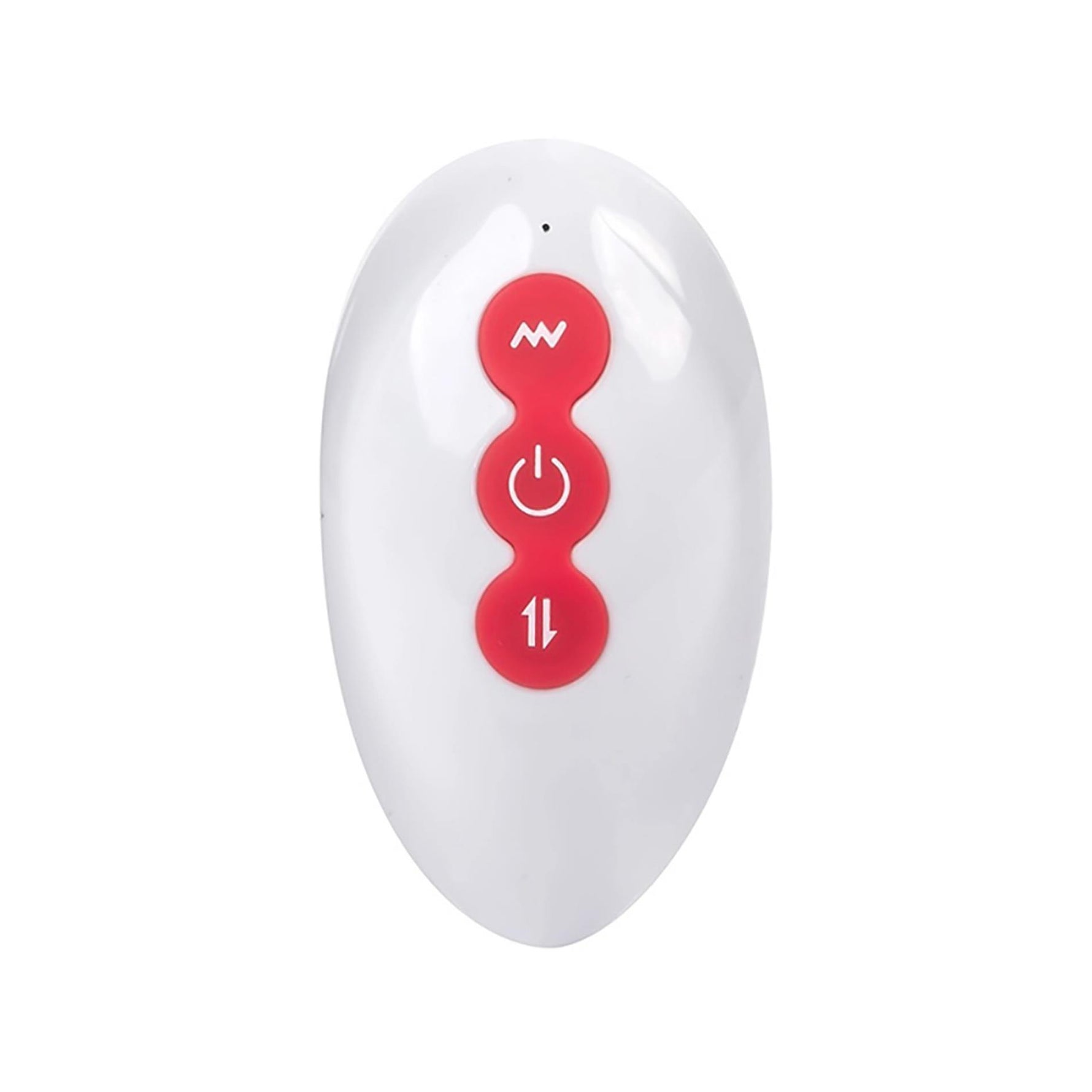 Plug anal vibrant din silicon cu LED, Fantasy, 10 cm, USB, cu telecomandă