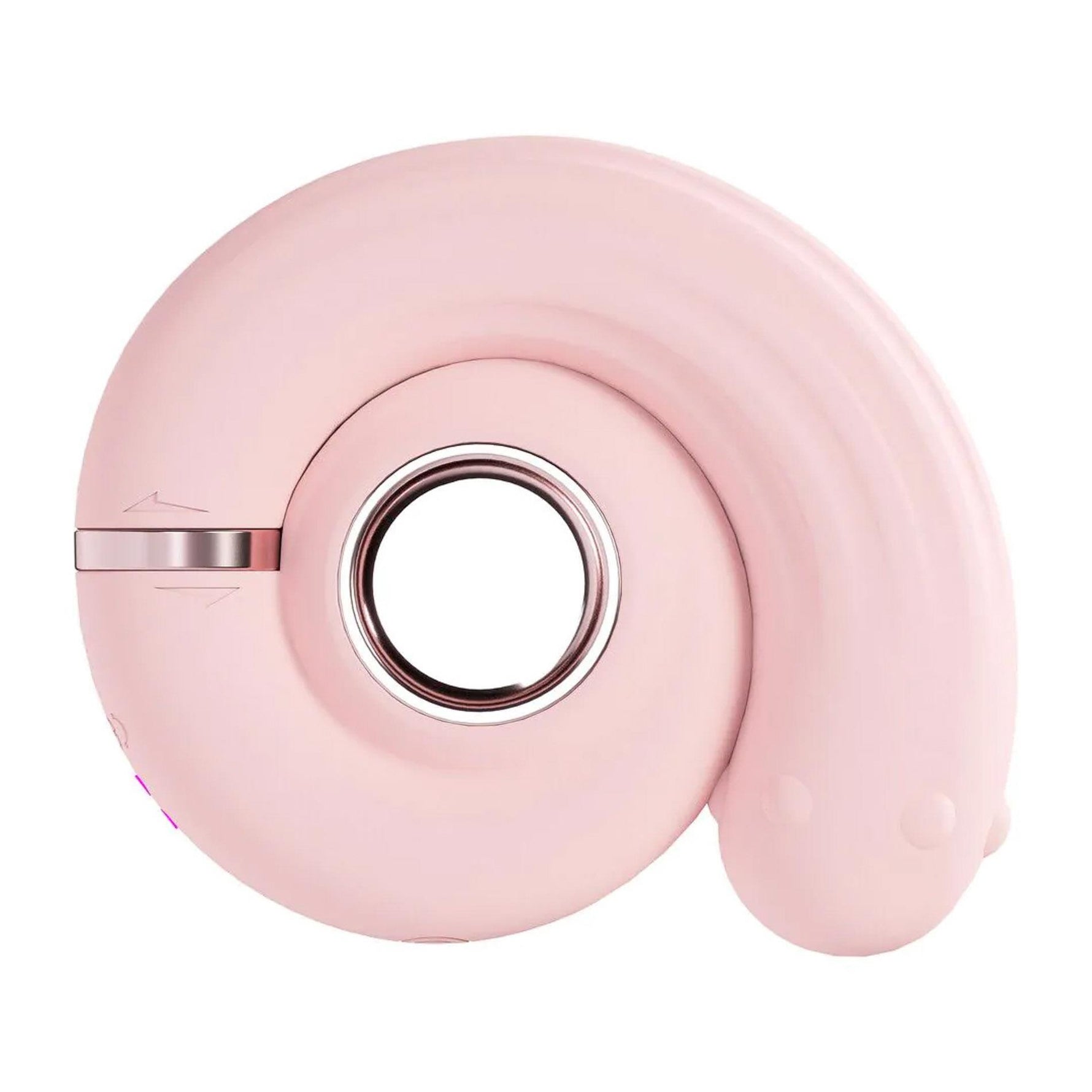 Vibrator rotativ cu mărgele Perles Loveline roz 11-8 cm