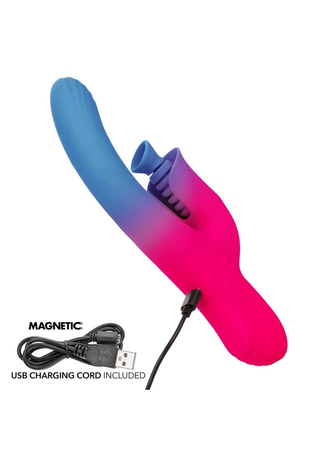 Stimulator de Ventuză USB Roz Calexotics 14cm