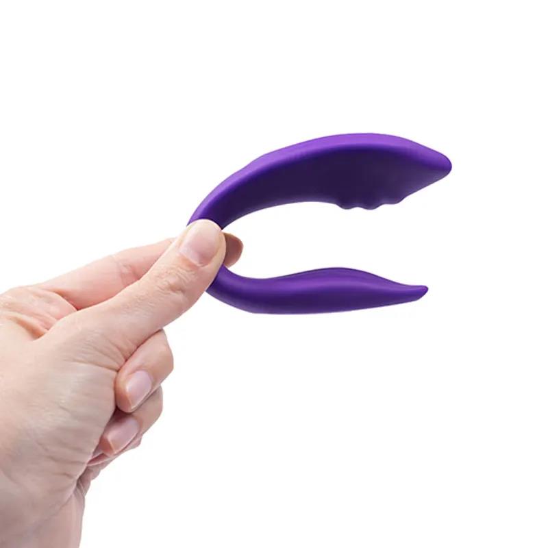 Vibrator Leto Fantasy din silicon cu telecomandă USB 8 cm