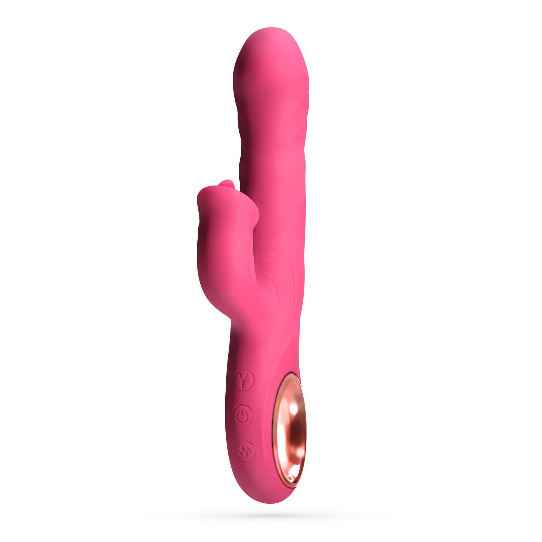 Vibrator iepuraș din silicon Crushious Mirenca 22,5 cm