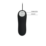Dop anal vibrant din silicon Pretty Love cu 12 moduri, 11,7 cm