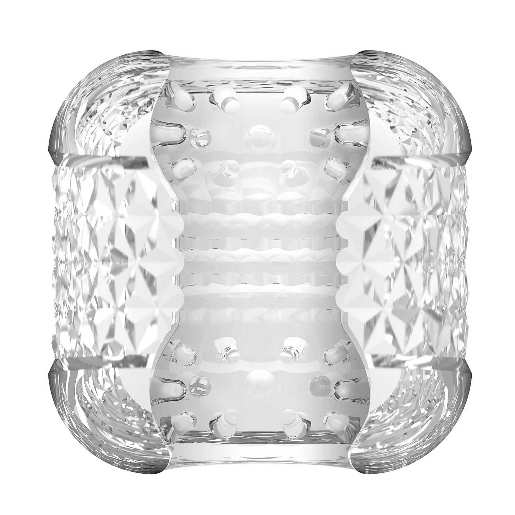 Masturbator transparent cu două fețe Pretty Love Cole