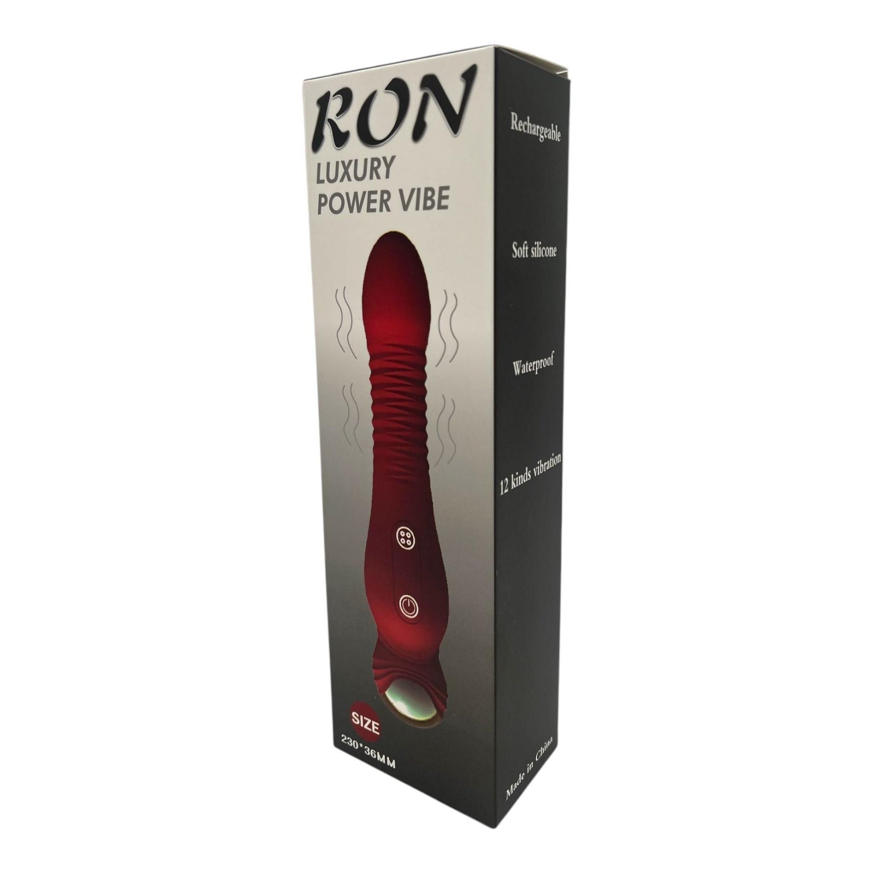 Vibrator Power Escorts Ron USB din silicon pentru punctul G