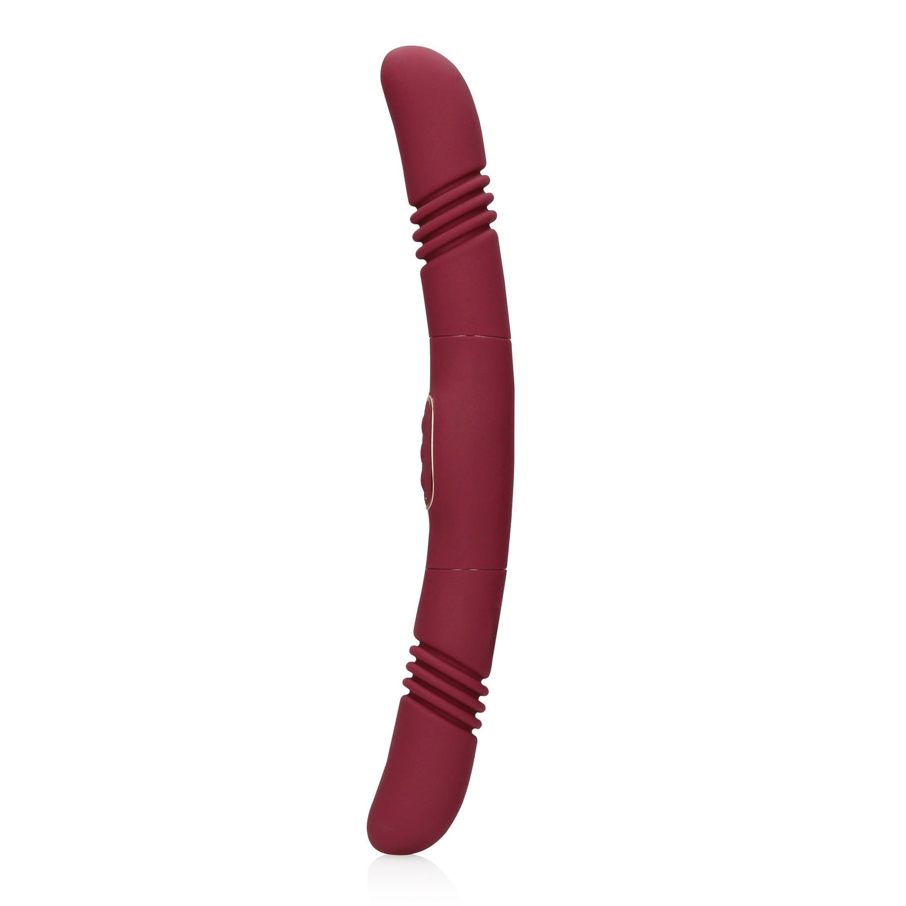 Vibrator Loveline cu 10 funcții, cu două fețe, tip Thrust