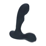 Levelz Aparat de masaj pentru prostată cu vibrații și pulsații din silicon, negru