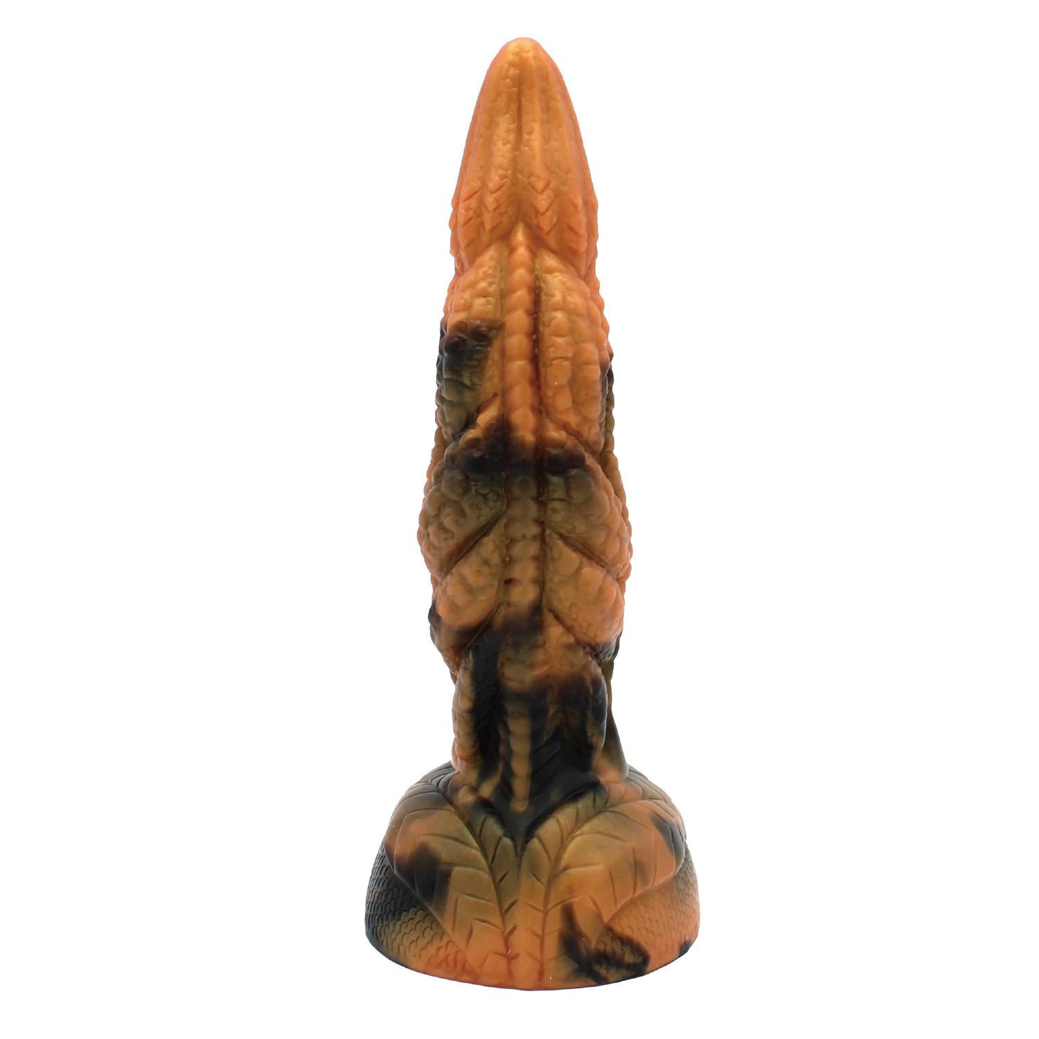 Dildo monstru ondulat din silicon Tyrannosaurus Power 20,5 cm