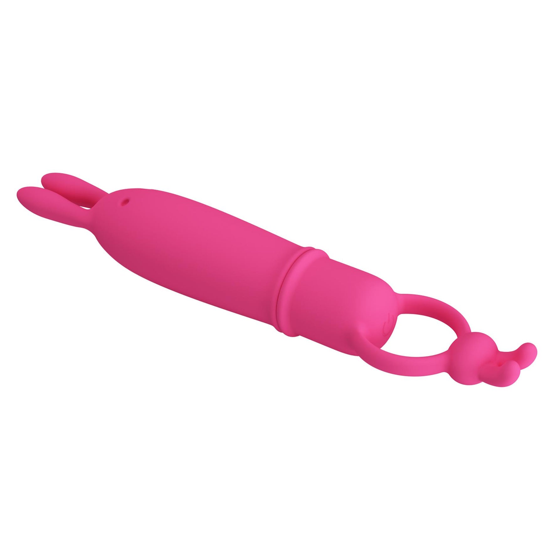 Vibrator Pretty Love Delia din silicon pentru iepure, 10 moduri, impermeabil, AAA