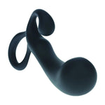 Masaj prostată Levelz L din silicon, negru, 15 cm