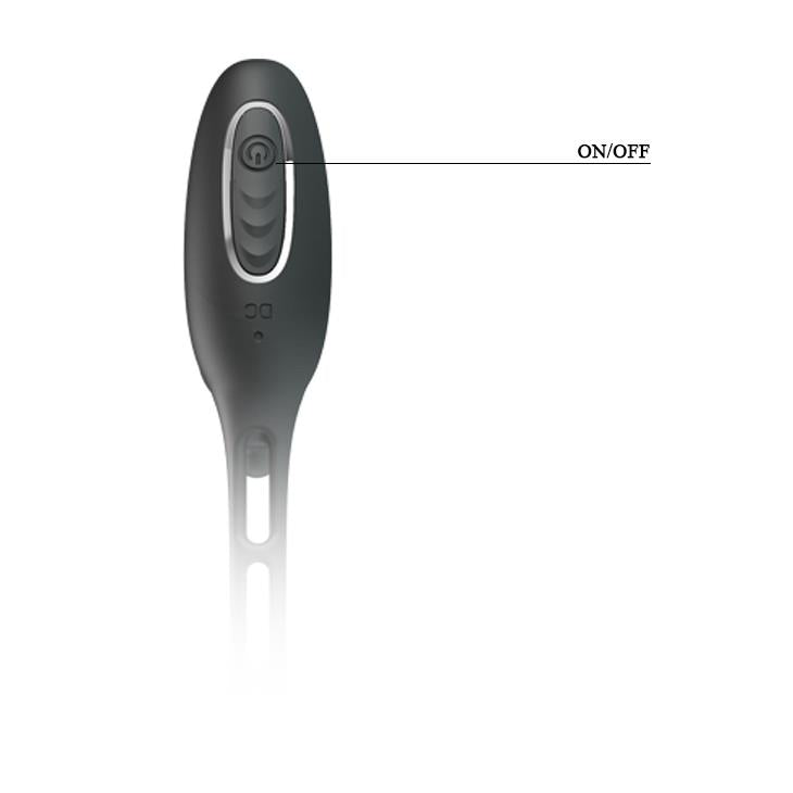 Vibrator pentru prostată Pretty Love Vibration Penis Sleeve III cu 12 funcții
