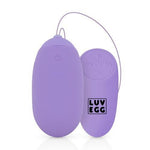 Ou vibrant Luv Egg XL, silicon violet, USB, 16 cm