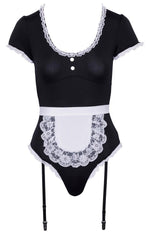 Costum Cottelli COSTUMES costum de chelneriță negru XL