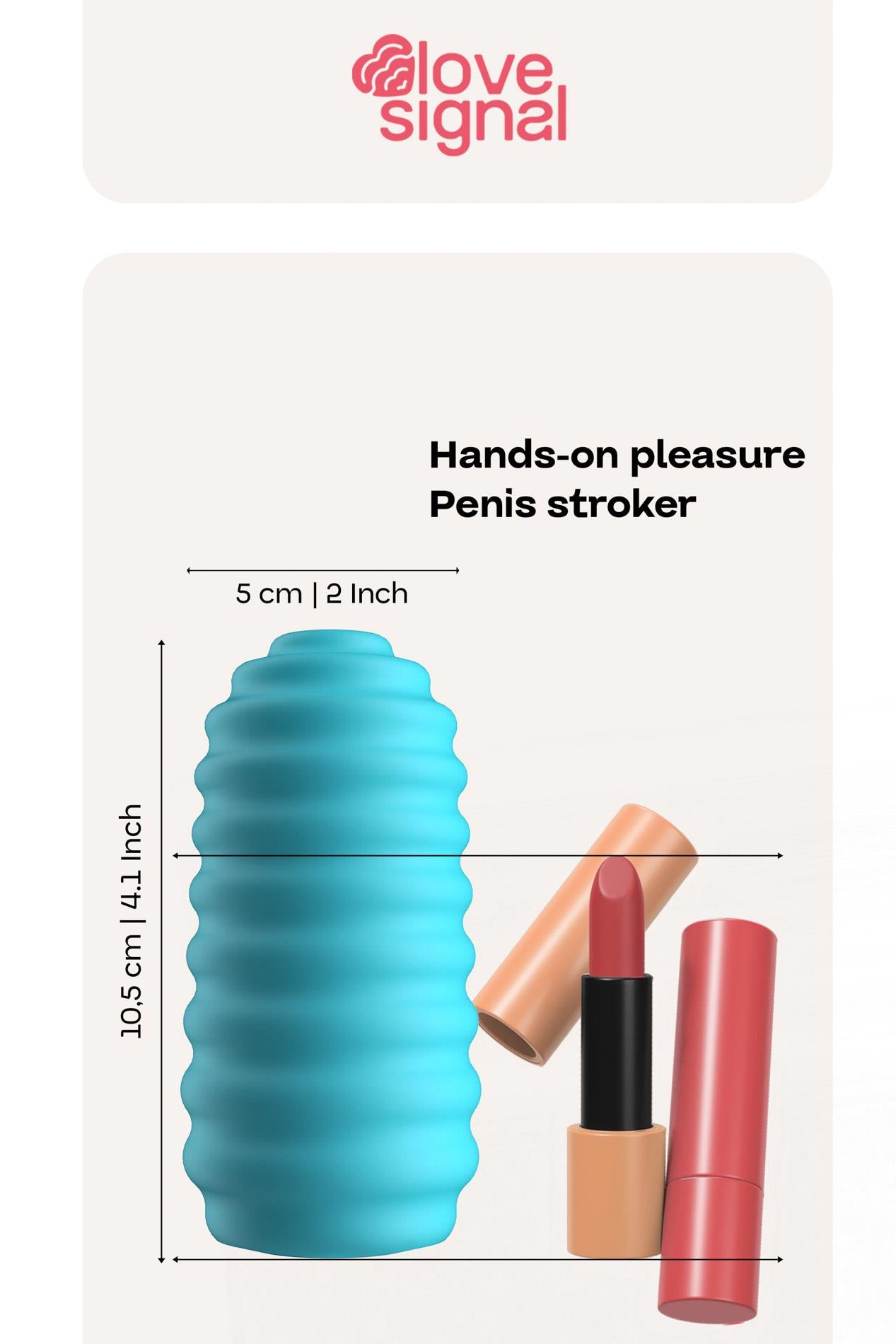 Masturbator Love Signal Dream Toys TPE 10,5 cm