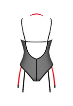 Body erotic Obsessive Glandez negru M/L