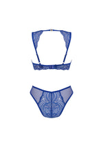 Set lenjerie intimă Giselia Obsessive albastru XS/S