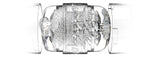 Masturbator transparent 2 în 1 Fleshlight Quickshot Mia Malkova 11 cm