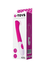 Vibrator din silicon Ida A Toys roz 19 cm
