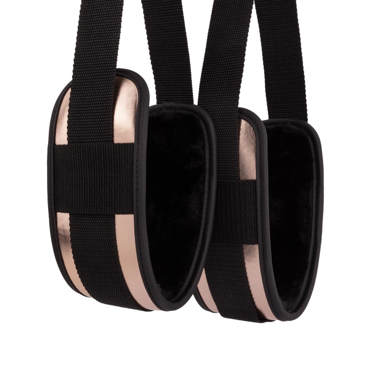 Set de bondage Rosy Gold, auriu-roz