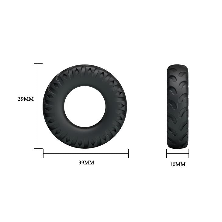 Set de inele pentru penis din silicon Baile, 3 mărimi