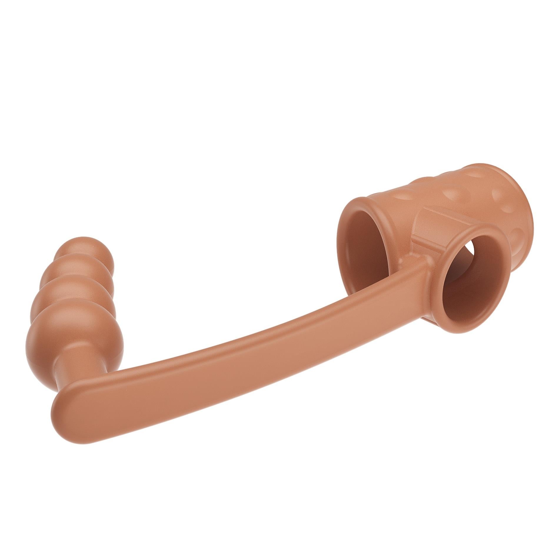 Plug anal impermeabil Pretty Love Rilley TPE cu inel