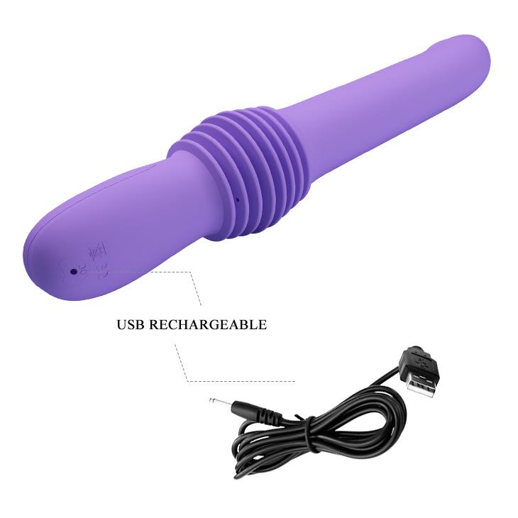 Vibrator anal Pretty Love Pazuzu Purple USB