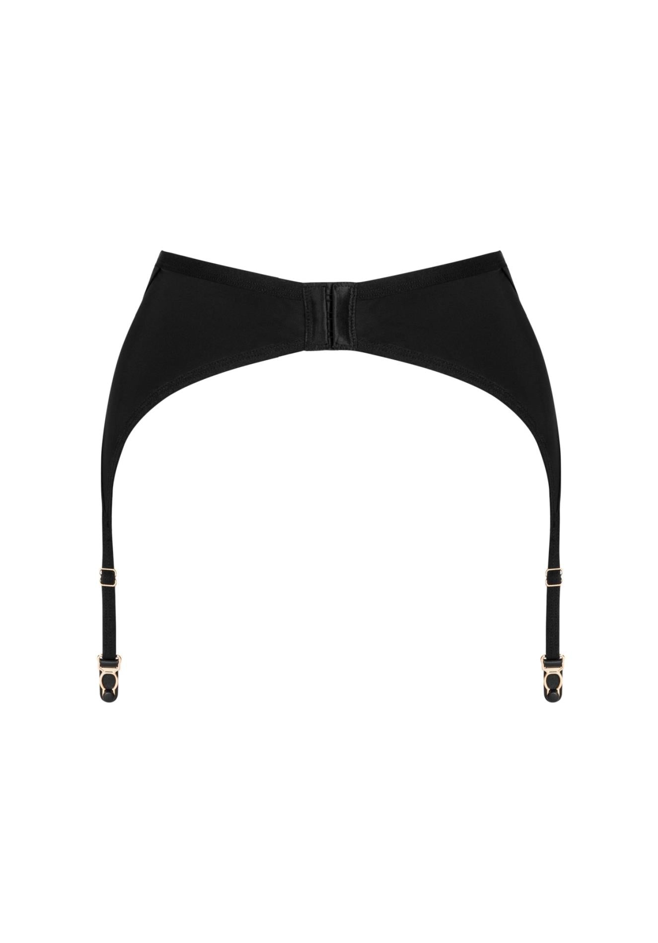 Portjartier Nesari Obsessive Negru XL 2XL