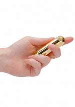 Vibrator mini USB Be Good Tonight Gold cu 10 moduri