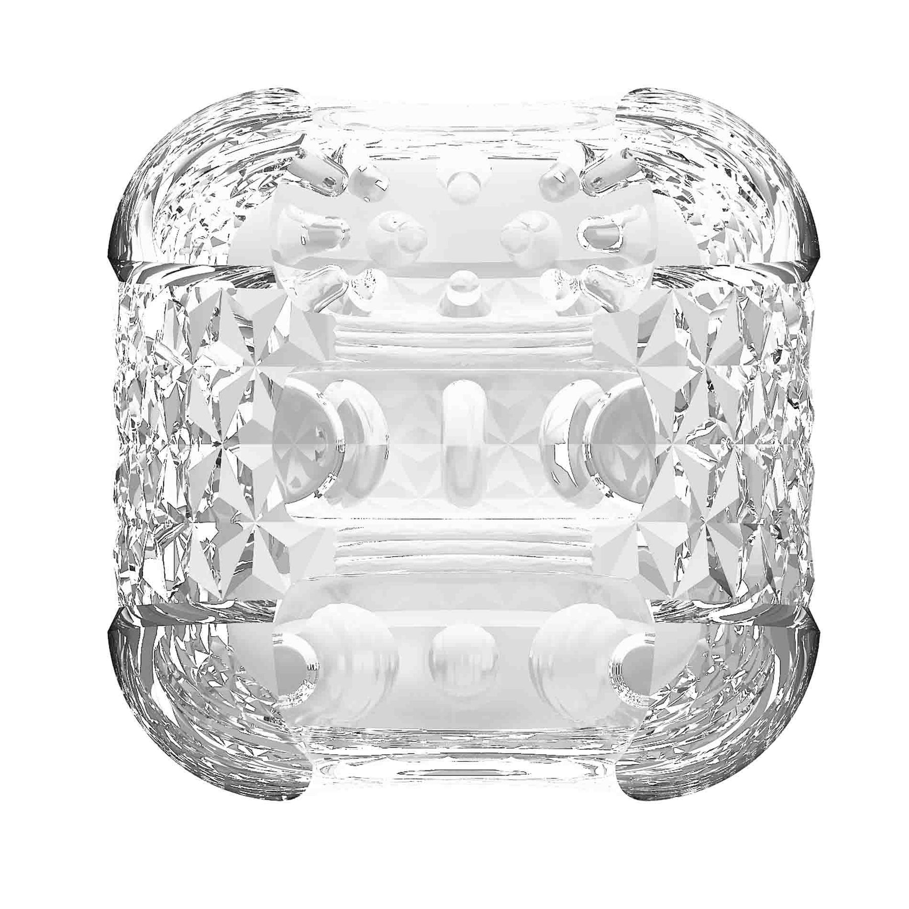 Masturbator cu două capete Pretty Love Crystle transparent