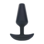 Dop anal vibrant din silicon Levelz M, negru, 12 cm
