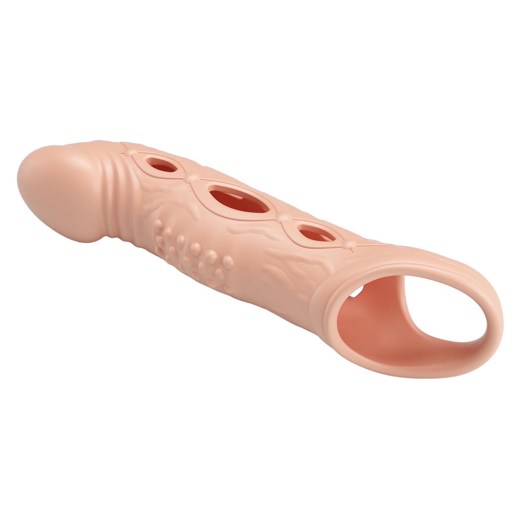 Manșon vibrant pentru penis Pretty Love BRAD cu buclă