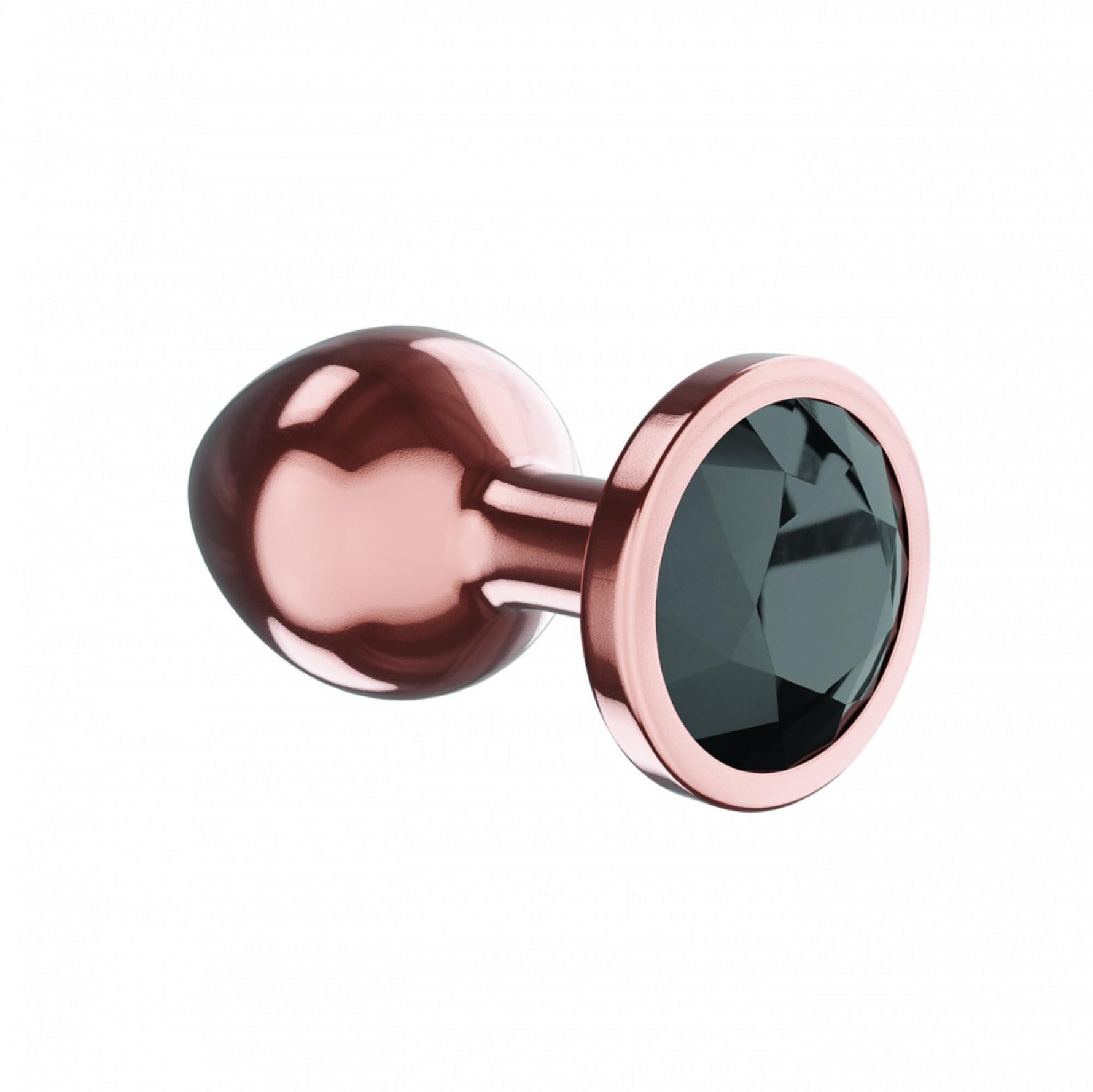 Plug anal Diamond Shine S Lola Games, auriu-roz, 7,2 cm
