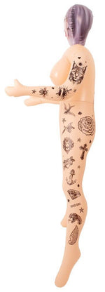 Păpușă gonflabilă NaughtyDollz cu tatuaje 152 cm