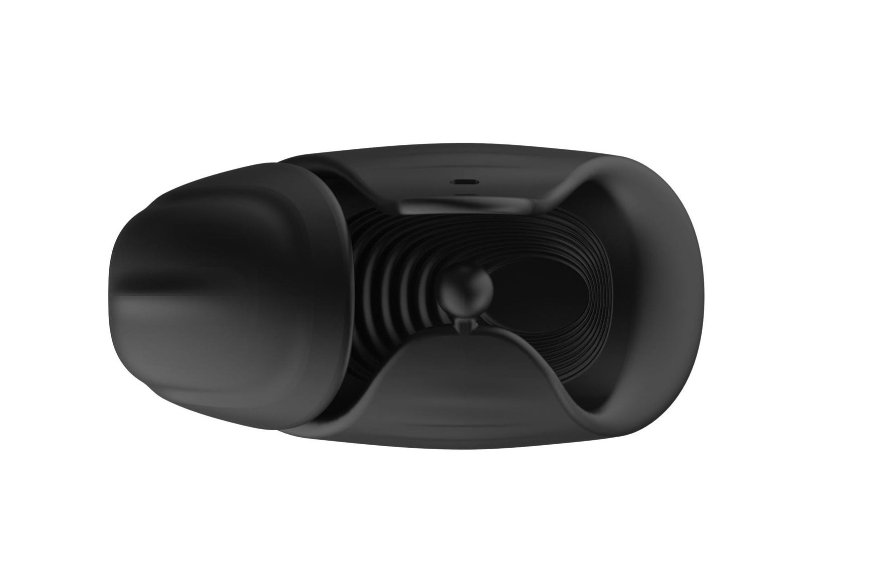 Vibrator pentru penis reglabil, portabil, din silicon USB, seria B