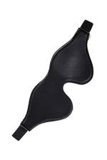 Mască Anonymous din piele PU cu imprimeu negru 26 cm