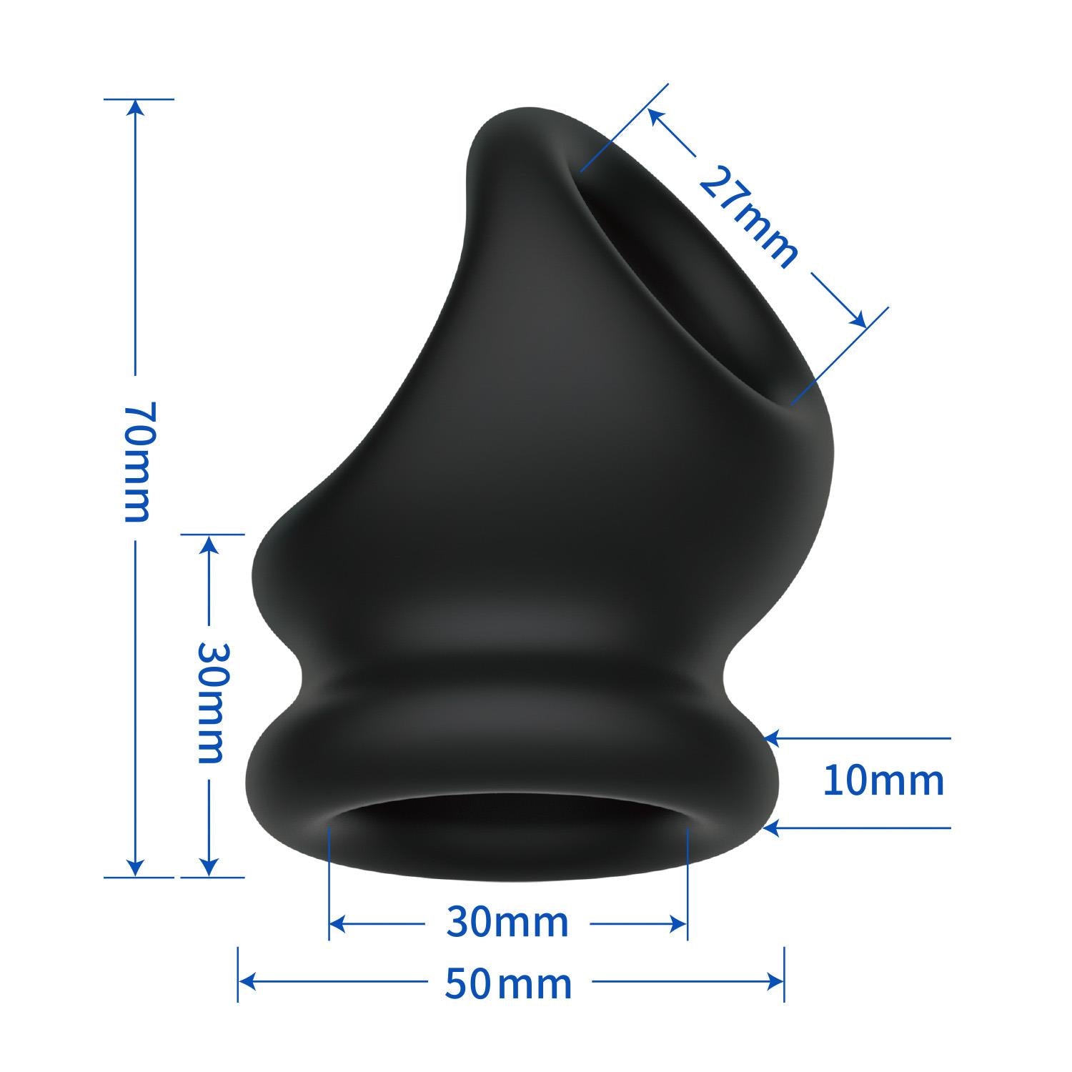 Inel pentru penis Crazy Bull Oberon din silicon super moale