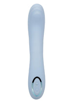 Vibrator Calexotics Azure Collection din silicon pentru punctul G, albastru