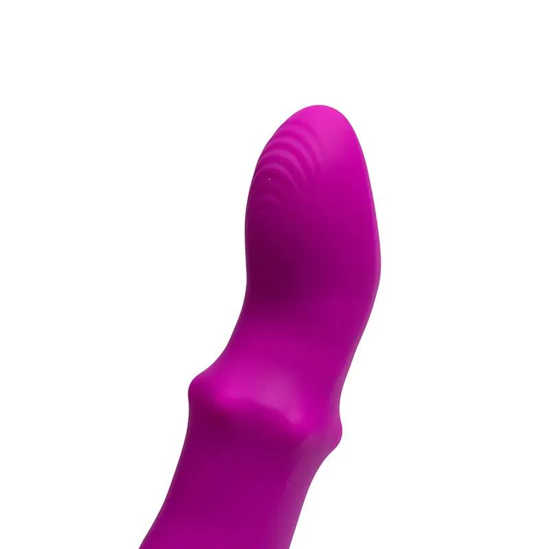 Vibrator Ares Fantasy Silicon USB pentru Punct G 23cm