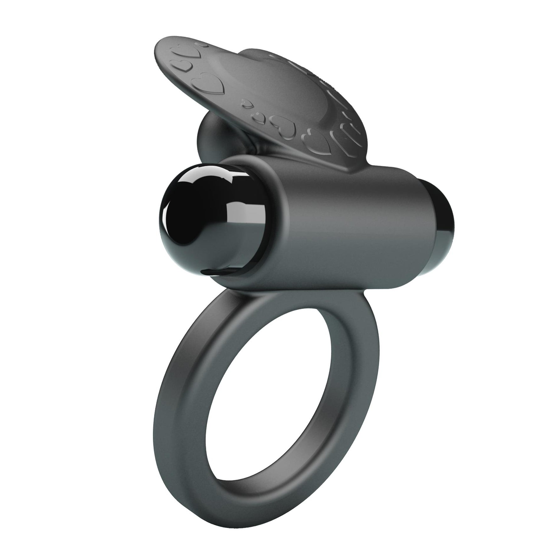 Inel vibrant pentru penis Pretty Love Debenaire, negru, cu 10 funcții
