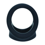 Inel din silicon Levelz pentru penis și testicule, negru, 5 cm