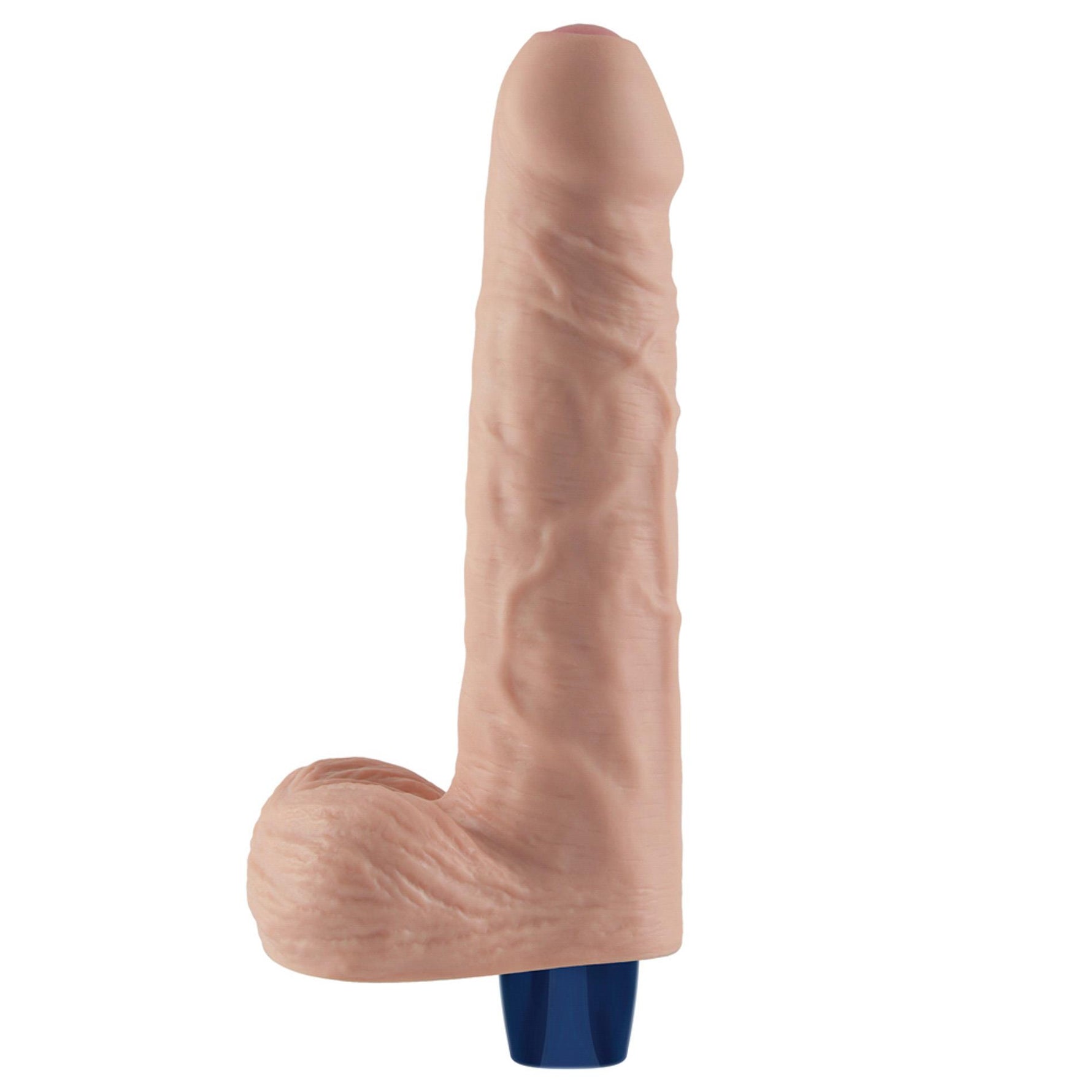 Dildo vibrant realist cu USB Lovetoy Real Softee 23 cm Flesh