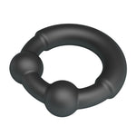 Inel pentru penis MECO Crazy Bull, din silicon super moale și impermeabil